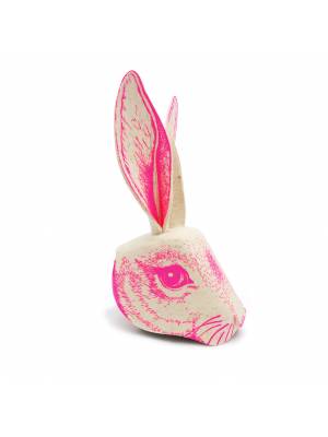 Máscara conejo rosa